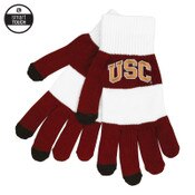 USC Trojans Cardinal and White Arch Trixie Gloves
